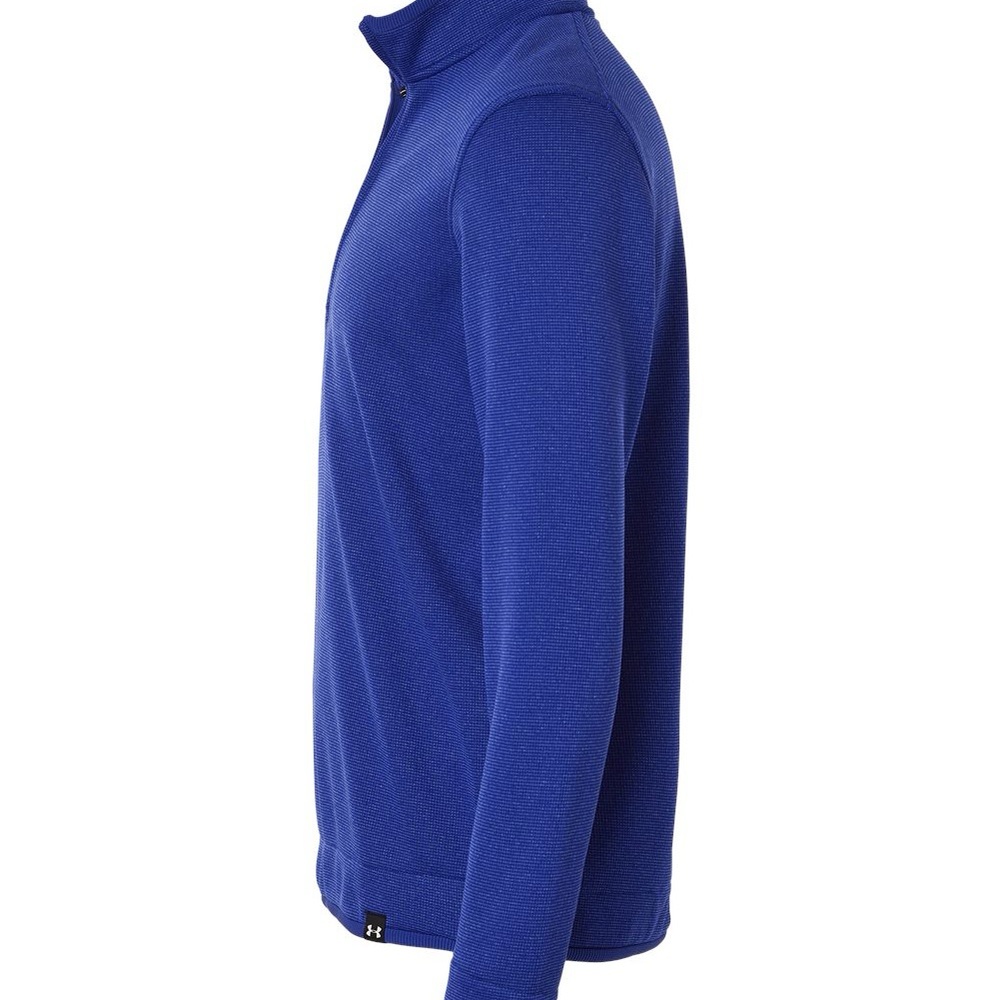 NWT Under Armour Golf Men's Blue Zip Up Sweater - Picture 3 of 11